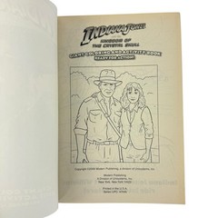 Indiana Jones Kingdom Crystal Skull Giant Coloring and Activity Book – 96 pages