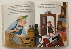 VTG Mr Bell’s Fixit Shop Little Golden Book 1981 Broken Doll Peltzman Battaglia