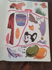 VTG Lot of 5 Sticker Fun Color & Activity Books 1978 Prestige Books Inc cartoons