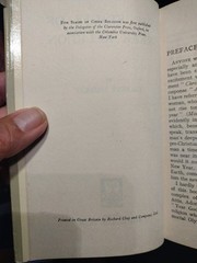 Five Stages of Greek Religion. Gilbert Murray. Beacon Press. 1951. HCDJ