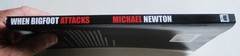 WHEN BIGFOOT ATTACKS, Michael Newton, paperback, 2000, rare, CFZ Press