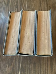 Life & Works of SIGMUND FREUD by Ernest Jones – 3 Volume Set – 1st Edition HC