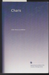 Charis by Gillis Petersson Wetter – (German & Greek) Classic Reprint LN