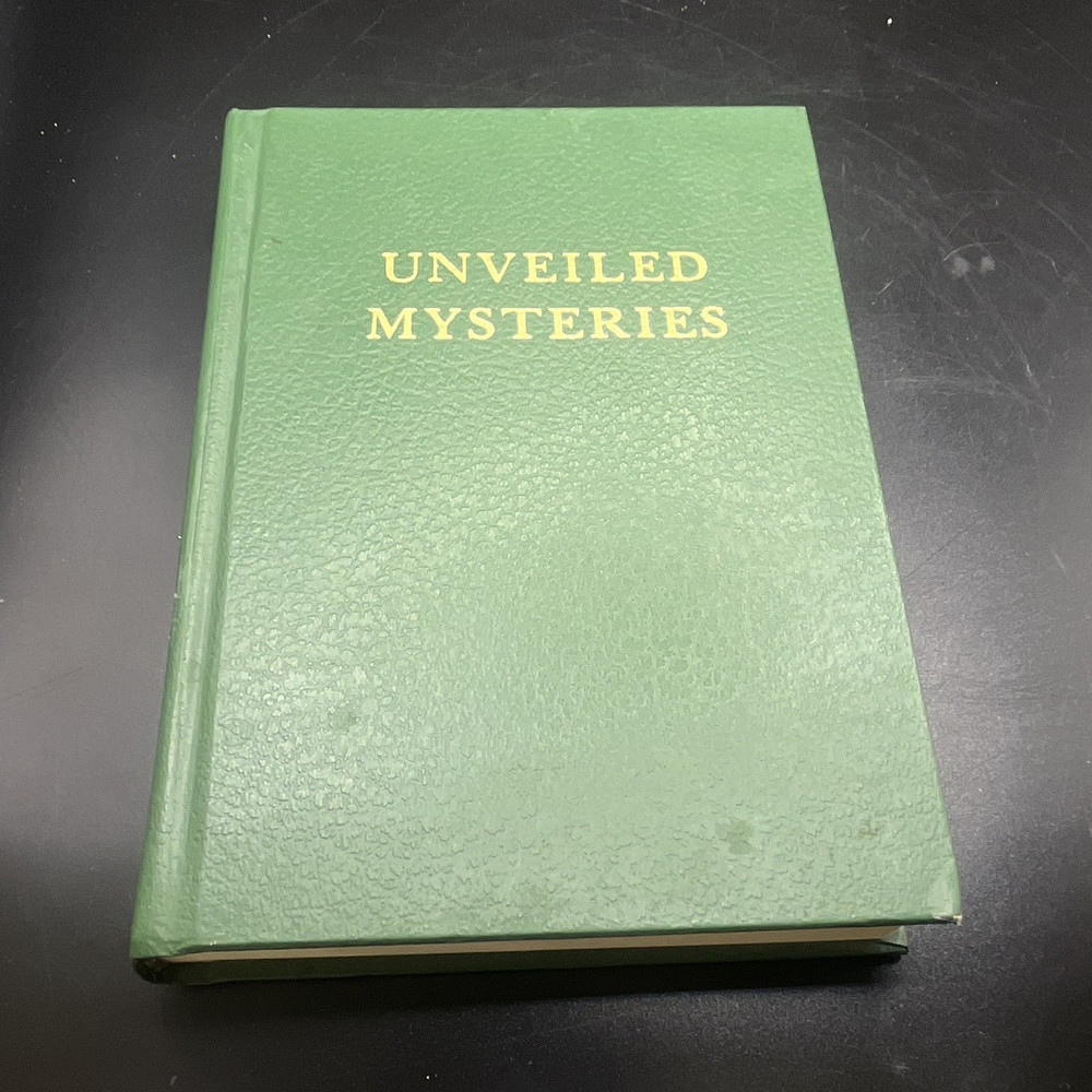 Unveiled Mysteries by Godfre Ray King (1982, Hardcover) 4th Ed
