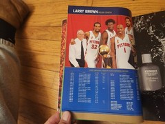 Detroit Pistons 2004 NBA Champions Yearbook Bad Boys Chauncey Big Ben 168 Pages