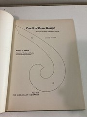 Practical Dress Design: Principles of Fitting Erwin 1954 Rev Ed HC 1st Print