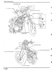 HONDA XR650L Motorcycle Service Manual – TOUGH WIRE BIND – PROTECTIVE COVERS
