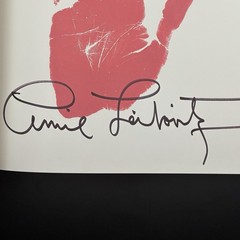 Annie Leibovitz: Photographs (1983) First Edition Signed w/ Red Handprint