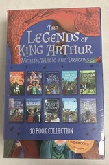 The Legends of King Arthur, Merlin, Magic and Dragons, 10 Books set, New