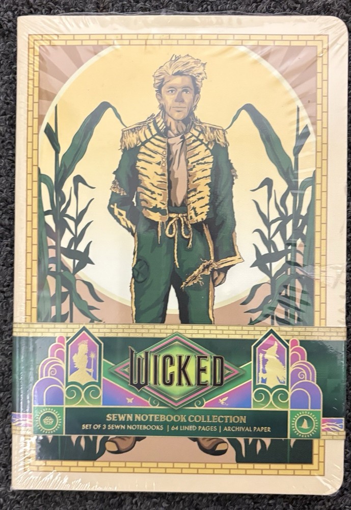 Wicked Notebook Collection (Set of 3) by Insight Editions Paperback Book