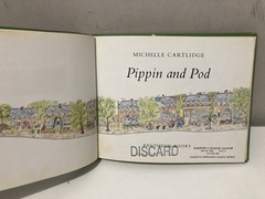 Pippin and Pod by Michelle Cartlidge rare HC by Pantheon Books 1978 Ex-Library