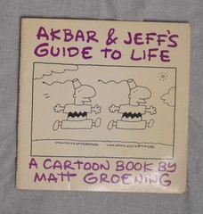 Akbar and Jeff’s Guide to Life Matt Groening 1989 Pantheon Books VTG Simpsons