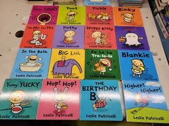 Lot of 5 Leslie Patricelli Board Books for Children’s/ Kids/ Toddler *Random*