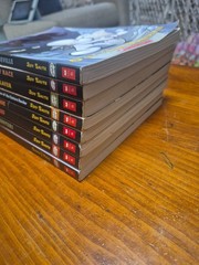 Lot Of 8 BONE Series Graphic Novel Books Jeff Smith Read Description.