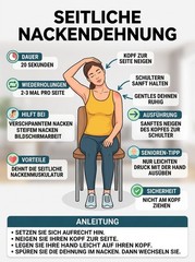 Yoga gegen Nacken- und Schulterschmerzen | 30 Übungen | PDF Download