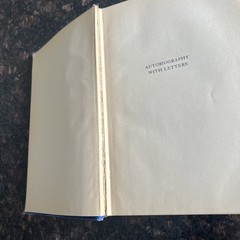 Autobiography with Letters ︱William Lyon Phelps ︱1939︱Hardcover