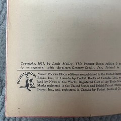 Horns For The Devil Mystery Paperback Book by Louis Malley Pocket Books 1952