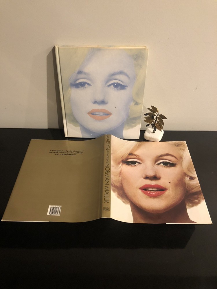 Marilyn A Biography Norman Mailer Spring Books 1989 Reprint HC DJ VG 🎬