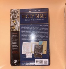 Douay-Rheims Bible (Burgundy Premium UltraSoft) Deluxe Edition New