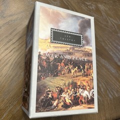 War And Peace 3 Volume Box Set Everyman’s Library Leo Tolstoy HC Germany 1992