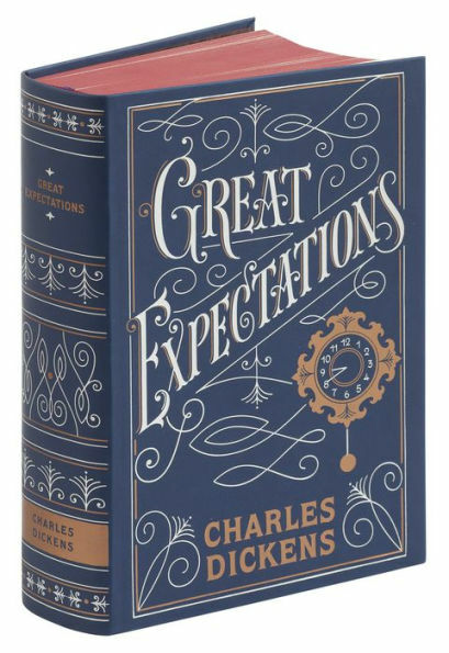 GREAT EXPECTATIONS by Charles Dickens Soft Faux Leather Bound Deluxe Edition NEW