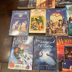 Chapter Books Fantasy-Lot of 18-dragons, Warriors, Narnia, Choose Own Adventure