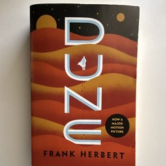 Dune Frank Herbert Paperback Science Fiction Novel Film/TV Adaptation
