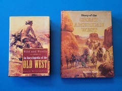 Western 8 Book Bundle – Great American West, Encyclopedia Of The Old West Etc