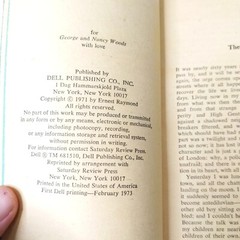 A GEORGIAN LOVE STORY by Ernest Raymond 1973 First American Edition Paperback