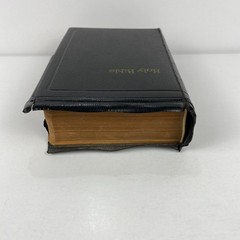 The Holy Bible King James Version Self-Pronouncing 1940s National Bible Press