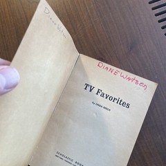 TV Favorites by Linda Beech 1971 ~ Dark Shadows Partridge Glen Cambell