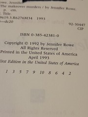 The Makeover Murders by Jennifer Rowe-First American Edition/DJ-1993