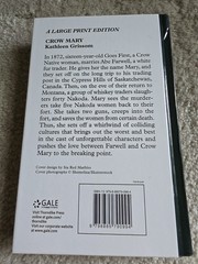 Crow Mary : A Novel Library Binding Kathleen Grissom