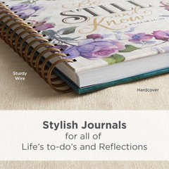 Christian Art Gifts Spiral Journal: Be Still and Know – Psalm 46:10