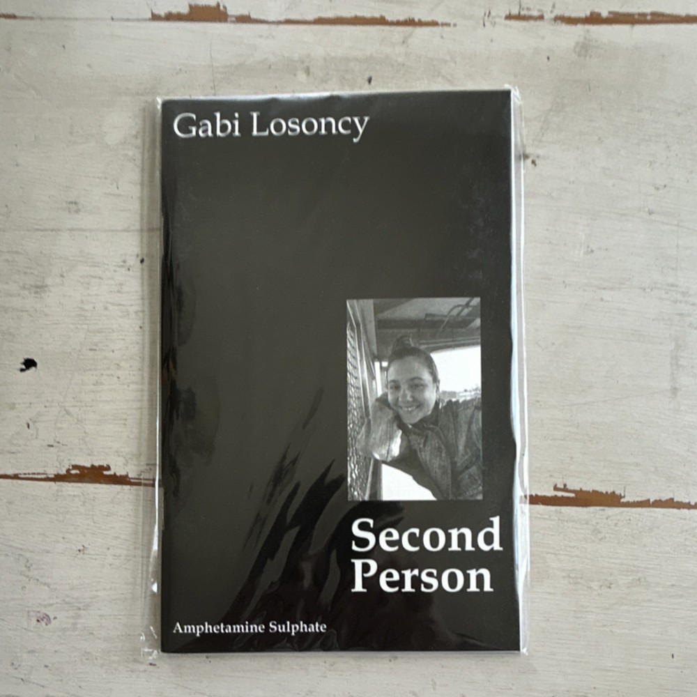 Gabi Losoncy Second Person Amphetamine Sulphate Press Rare Chapbook