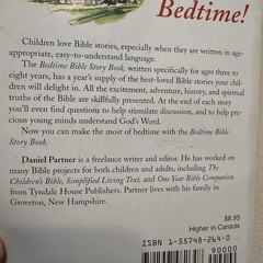 Vintage 1995 Bedtime Bible Story Book Paperback 110+ Illustrations 365 Stories