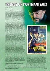 A Celebration of Peter Cushing – 296 page Softcover / Movies of peter cushing