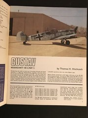 Rare 1976, Monogram Close-Up 6, Gustav Messerschmitt 109G Part 1, Mint