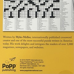 Lot of 2 Supersized Solving Colossal Puzzles 1-Crossword & 1-Word Hunt 3’ Poster