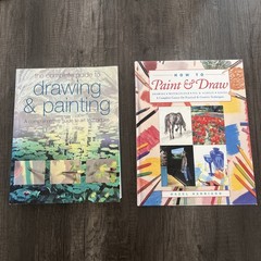 DRAWING & PAINTING ART INSTRUCTION BOOK LOT HB + PB 704 PAGES