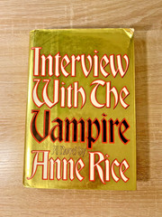 Interview with the Vampire Anne Rice Hardcover Book Anniversary Edition 1994