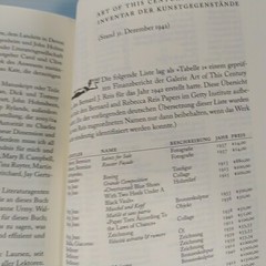 ART HISTORY Peggy Guggenheim Ich Bereue Nichts! I REGRET NOTHING! IN GERMAN: BIO