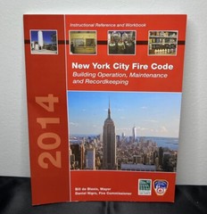 ICC International Code Council New York City Fire Code & Building Code Set 2014