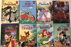 Lot Of 20 DISNEY’S WONDERFUL WORLD OF READING – Nemo – Dumbo – Aladdin