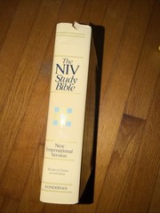 Zondervan NIV Study Bible Hardback Dust Jacket Cover Thumb Index Red Letter