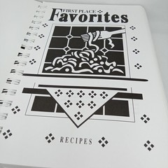 First Place Favorites Recipes Lifeway 312 Pages Spiral Bound Vintage Cookbook