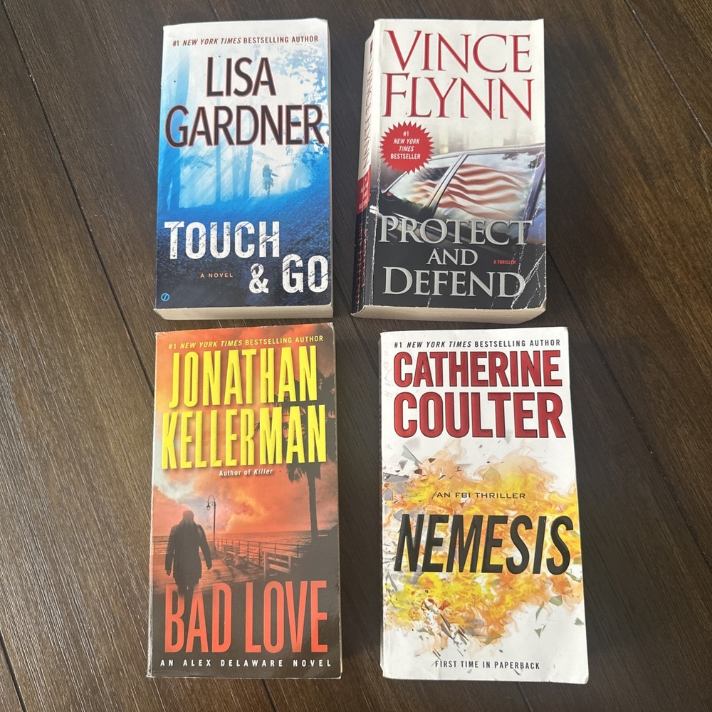 Lot of 4 paperbacks books