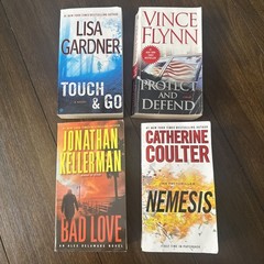 Lot of 4 paperbacks books