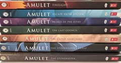 1-7 Amulet Graphic Novel Series, Kibuishi, Paperback, 2008-2016