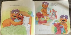 RARE! Lot Of 3: 1st Vtg Trade PB Ed. Jim Henson’s CTW Elmo Books Set; ACCEPTABLE